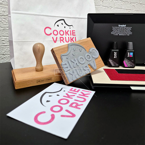 Многоцветный штамп для упаковки