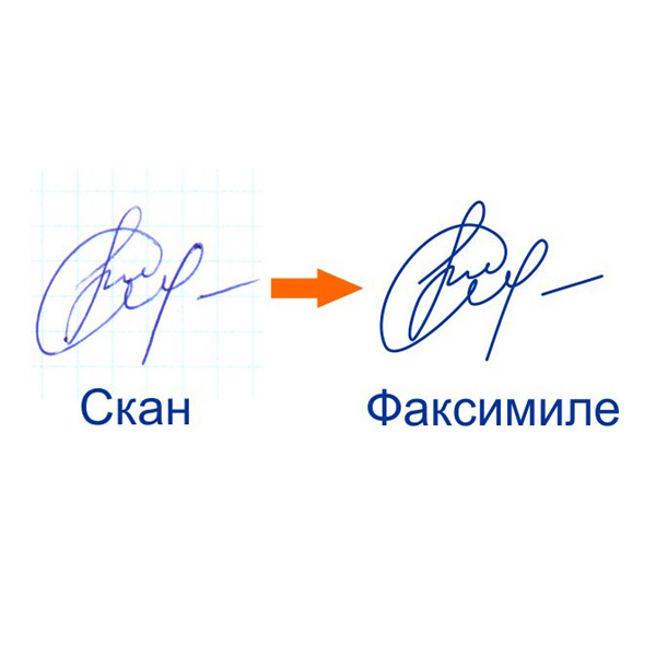 Изготовление факсимиле подписи